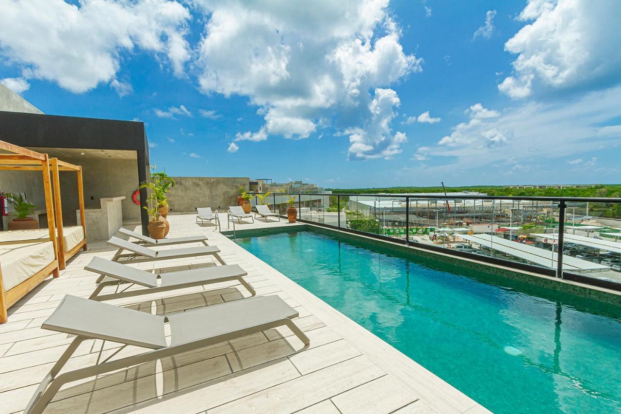Impresionante Condominio Tuk Tulum Pueblo Buitenkant foto