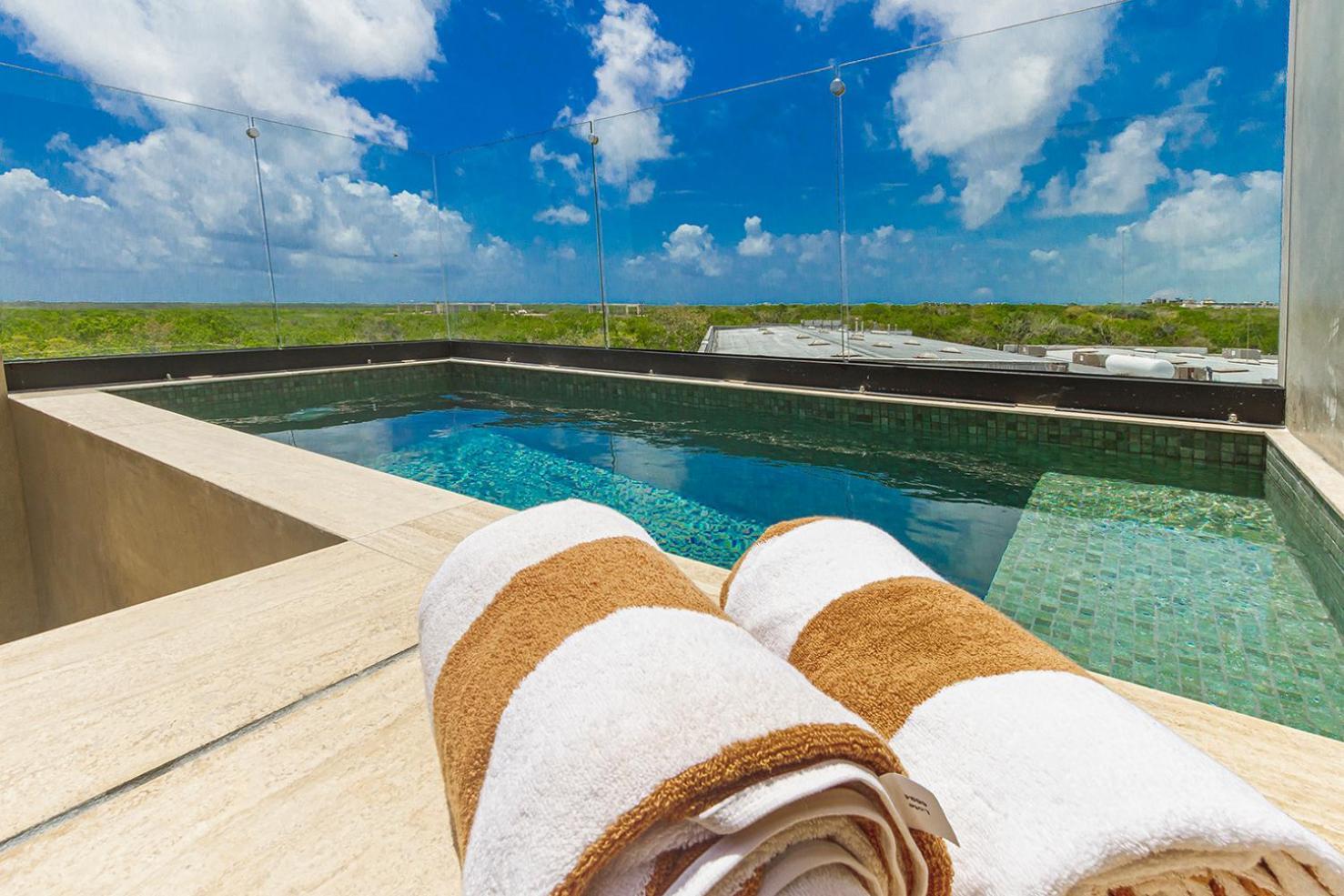 Impresionante Condominio Tuk Tulum Pueblo Buitenkant foto